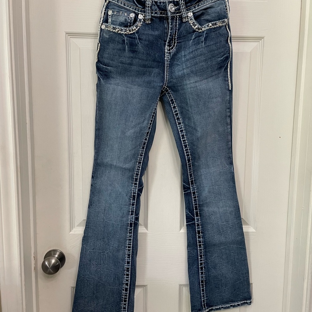 Buckle Women's Boot Cut Jeans - Blue
